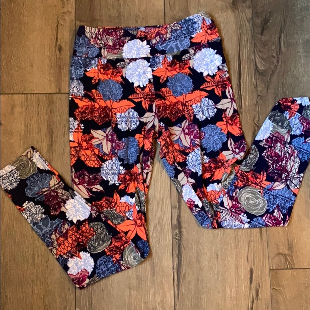 Floral design LuLaRoe Leggings
